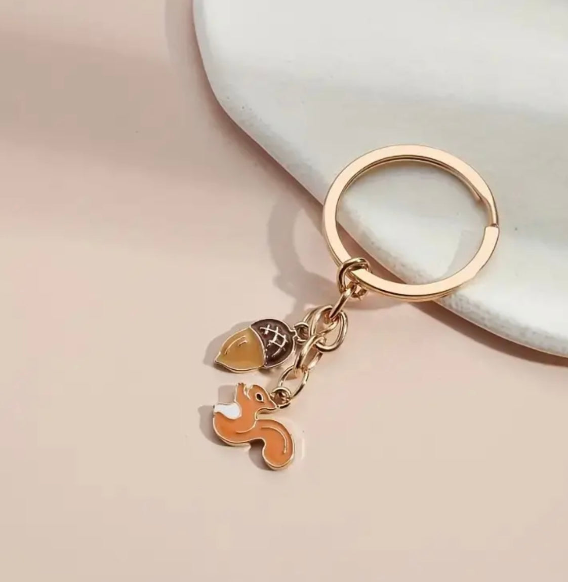 Squirrel Keyring