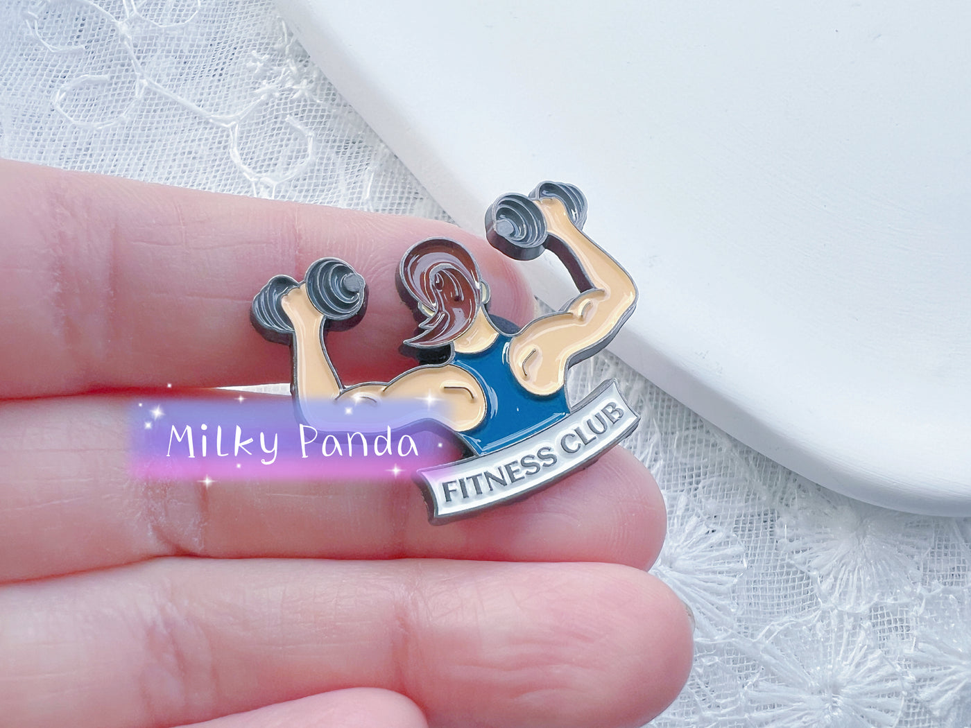 Gym Theme Pin