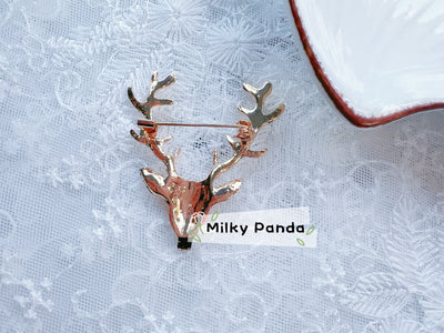 Reindeer Brooch