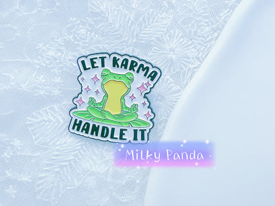 Let Karma Handle It Pin