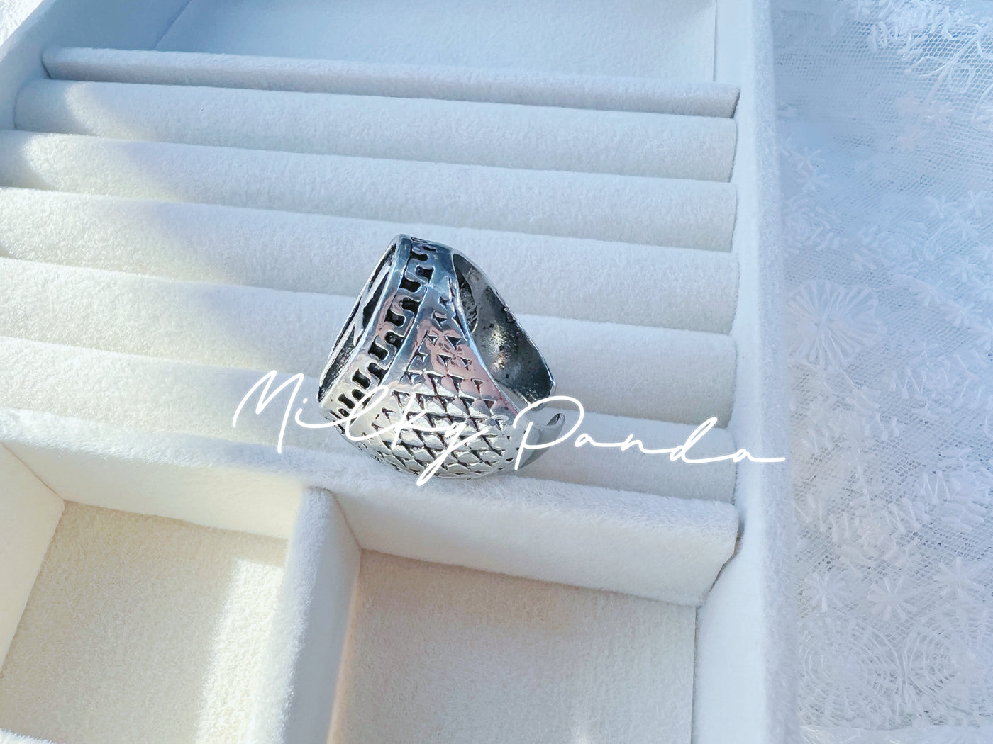 Chunky Cross Ring