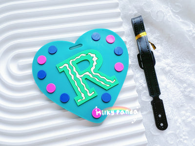 Initial Letter Luggage Tag