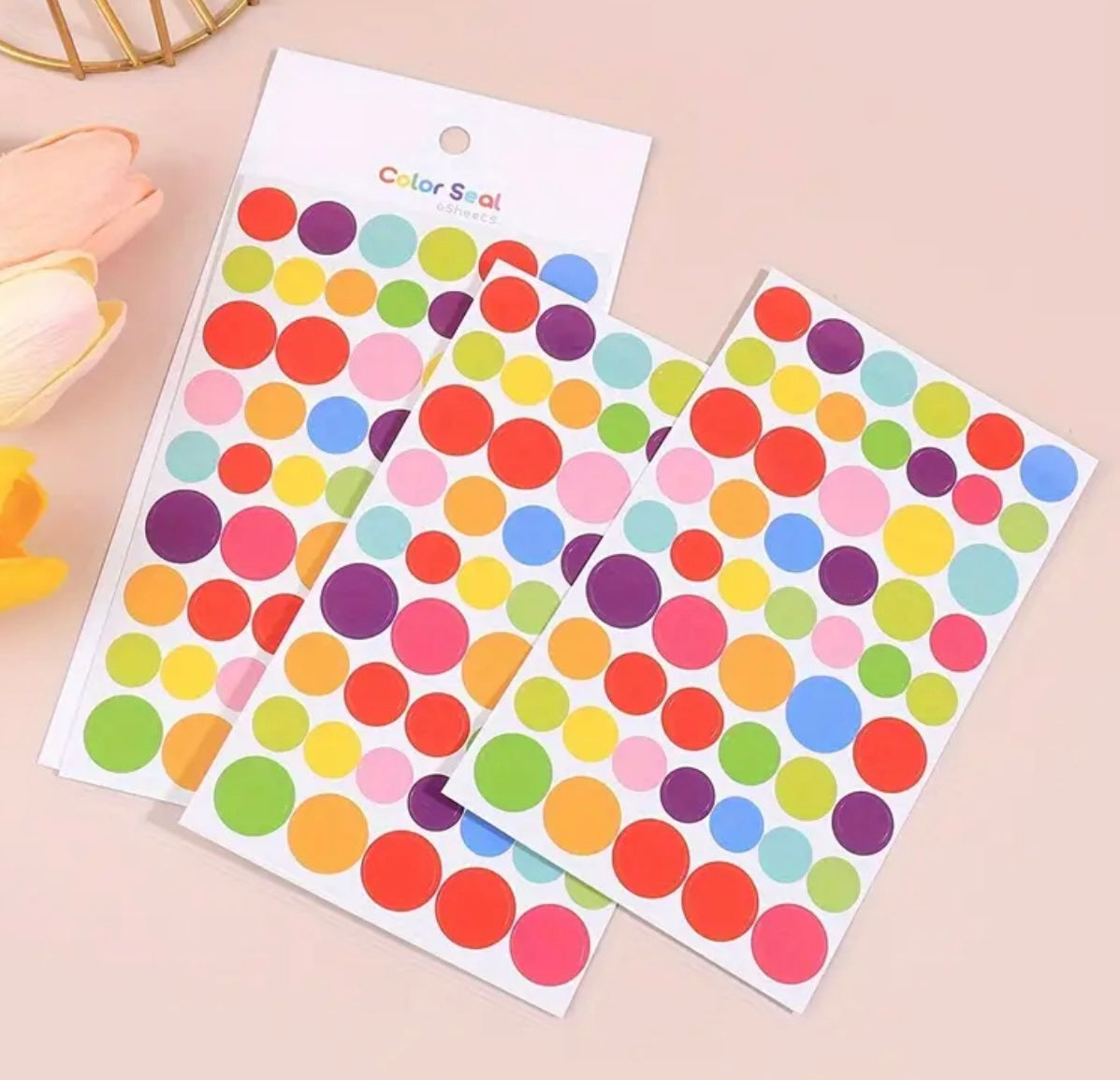 6 Pcs Set Stickers