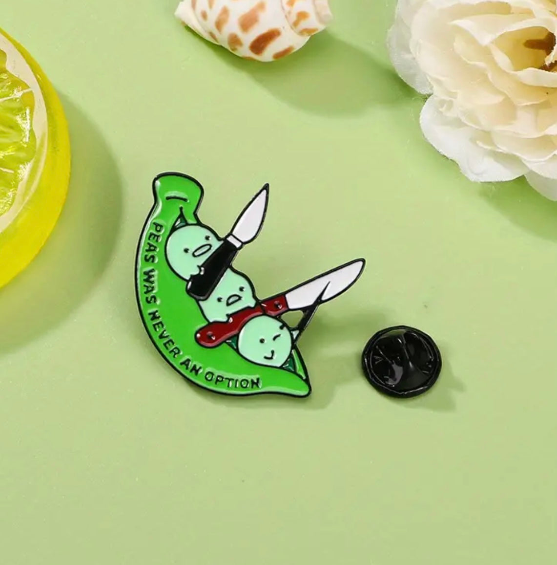 Cute Peas Pin