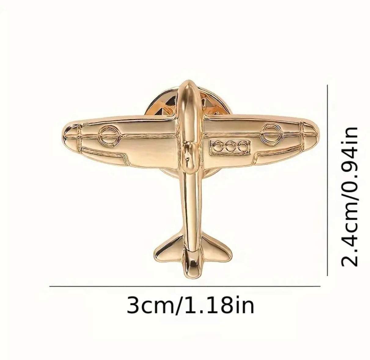 Airplane Pin