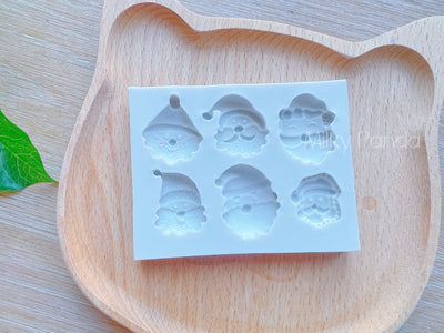 Christmas Santa Silicone Fondant Mould