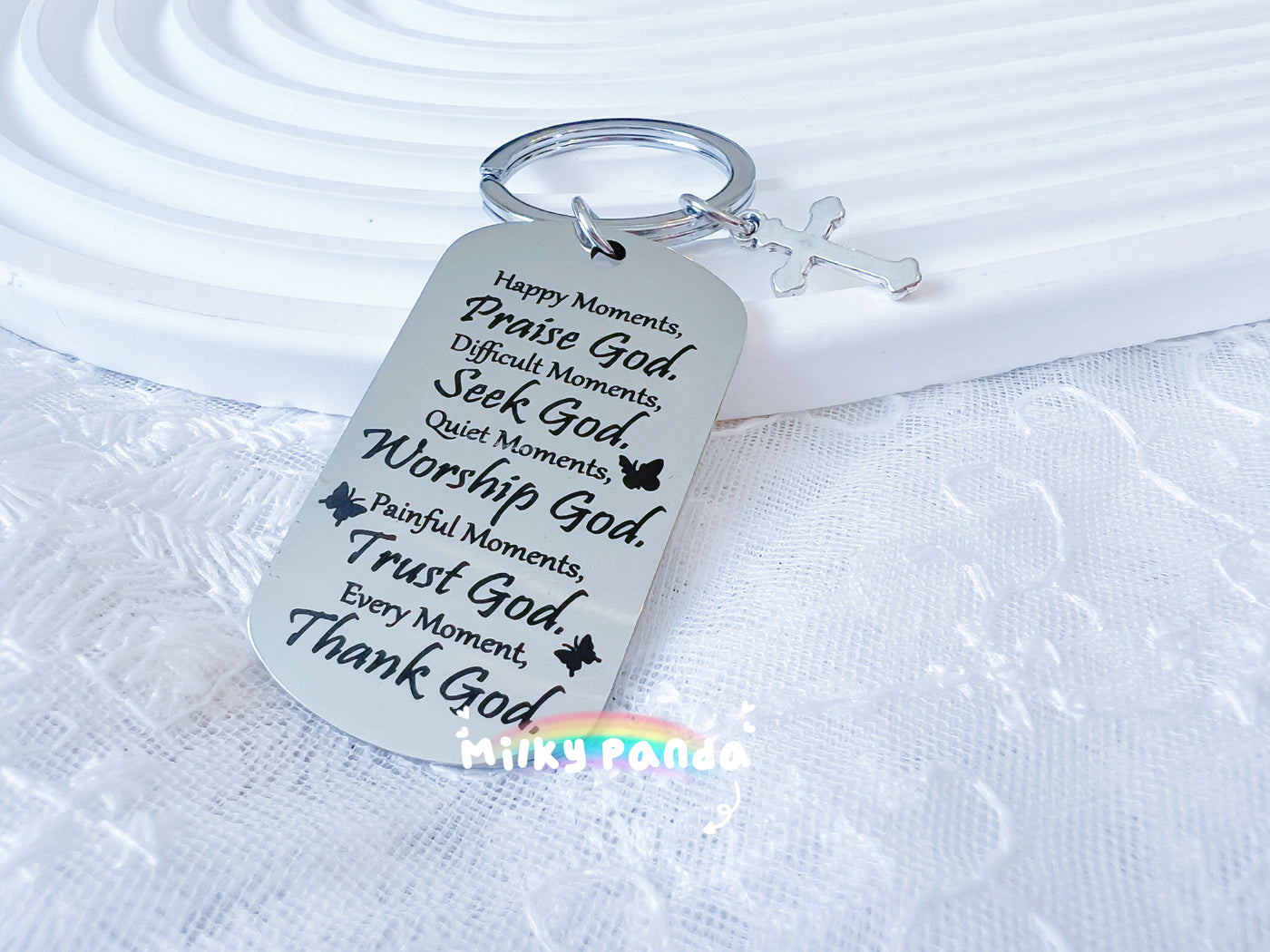 Religious Inspirational Keyring