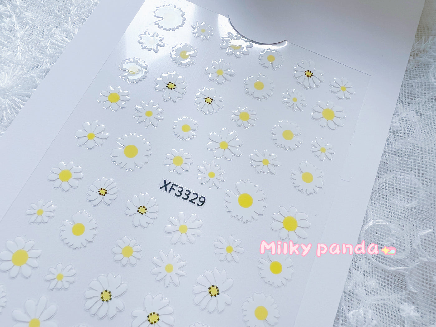 Daisy Nail Sticker