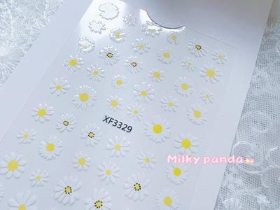 Daisy Nail Sticker
