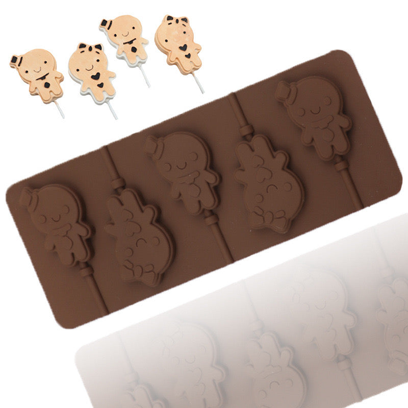 Boys & Girls Lollipop Mould