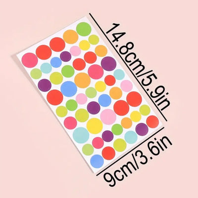 6 Pcs Set Stickers