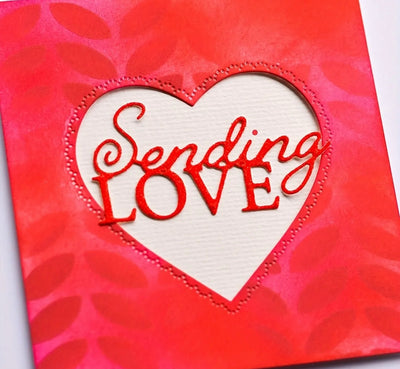 Sending Love Cutting Die