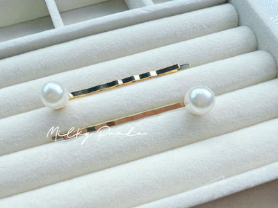 2 PCs Pearl Hair Clips