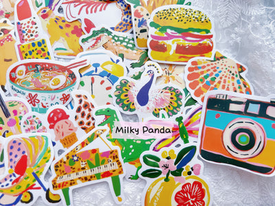 Cartoon Graffitti Vinyl Stickers