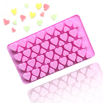 56 Cells Gummy Hearts Mould