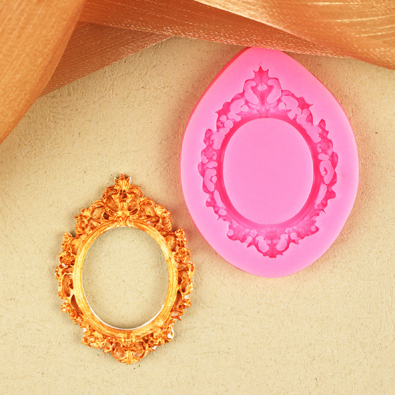 Photo Frame Fondant Mould