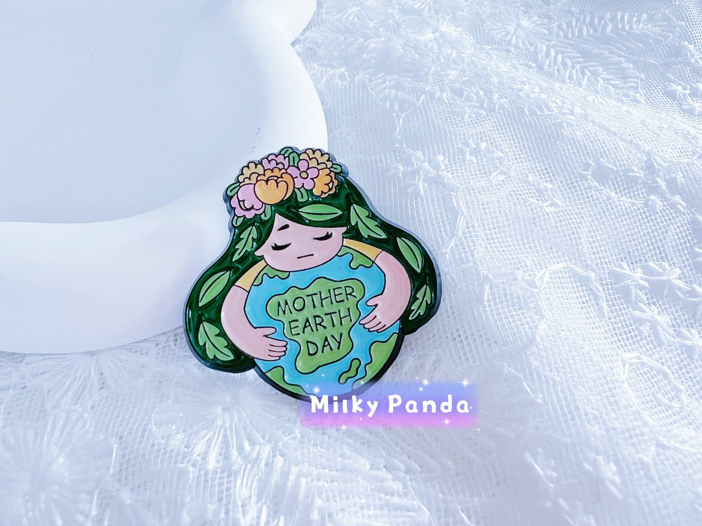 Mother Earth Day Pin