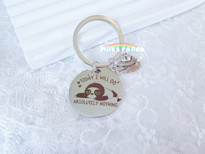 Sloth Keyring