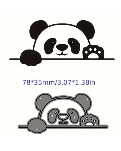Panda Cutting Die