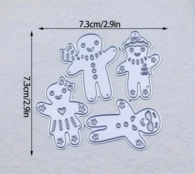 Gingerbread Man Cutting Die