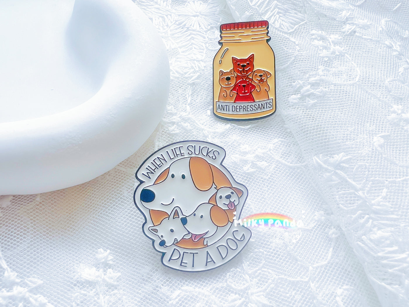 Cute Puppy Pin