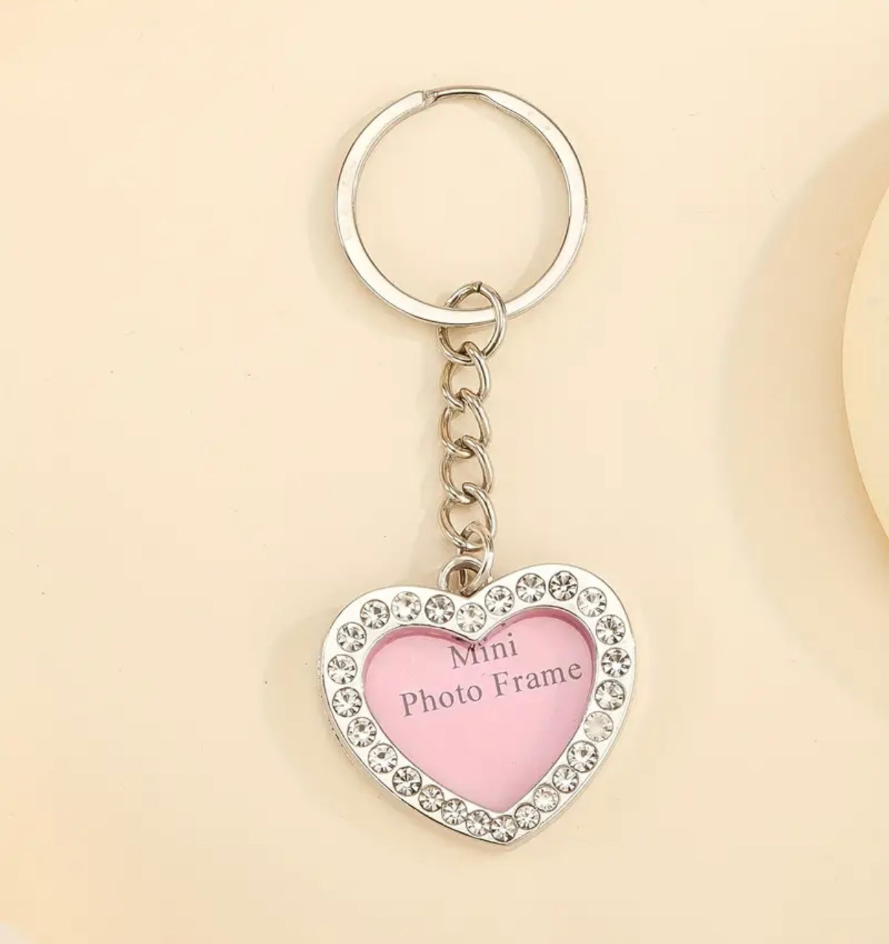 Heart Photo Keyring