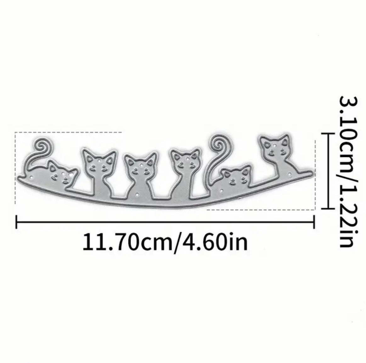 Cats Cutting Die