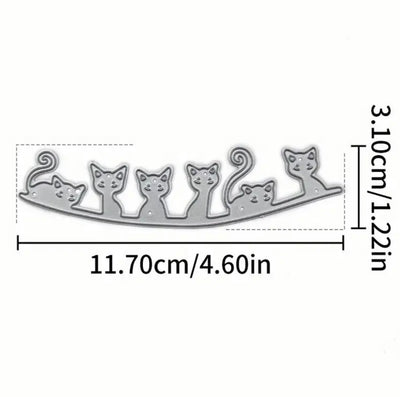Cats Cutting Die