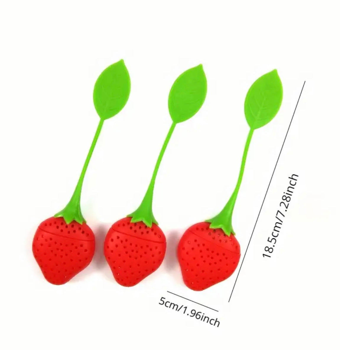 Silicone Strawberry Tea Infuser