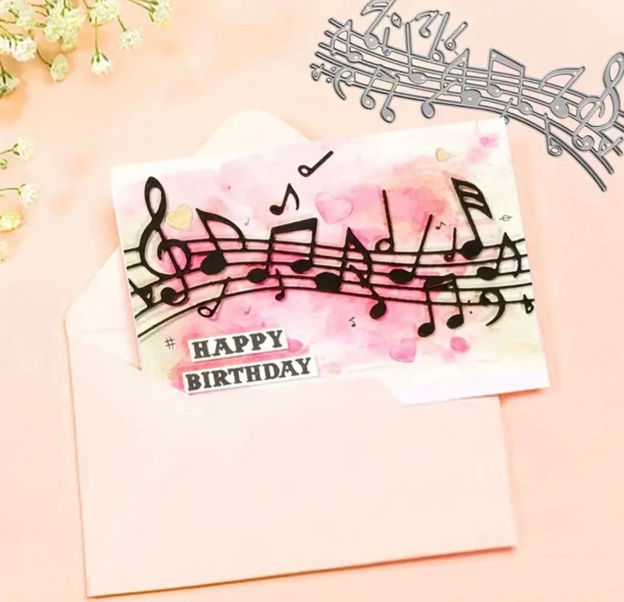 Musical Notes Cutting Die