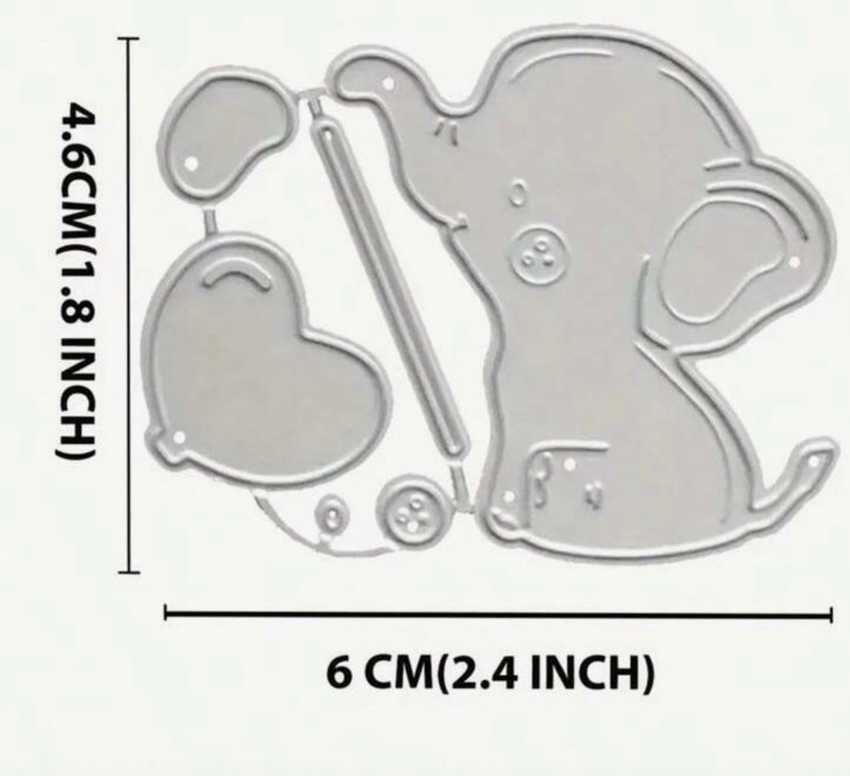 Elephant Cutting Die