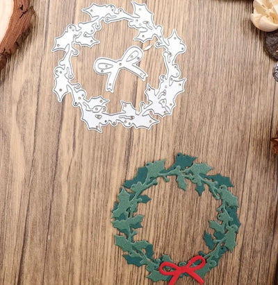 Christmas Wreath Cutting Die
