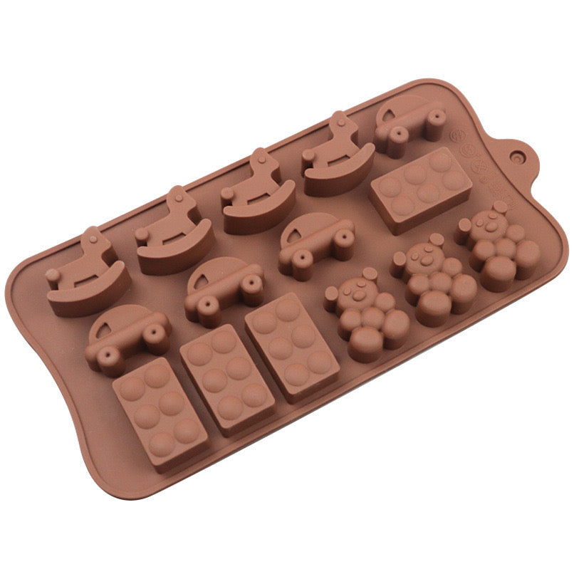Car & Bear Silicone Mould