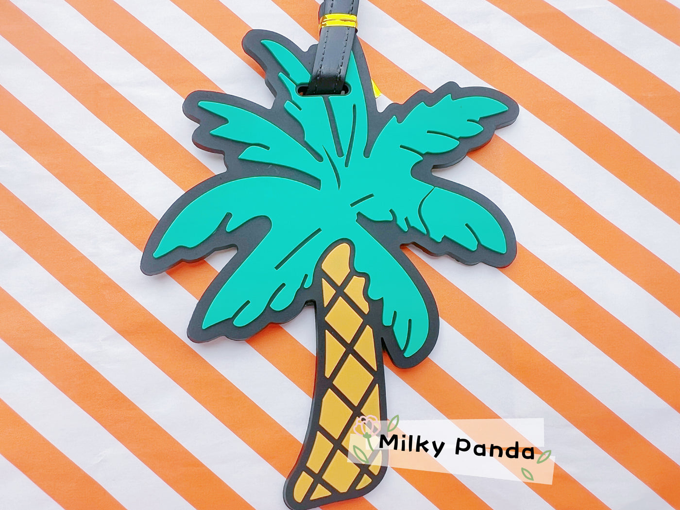 Coconut tree luggage Baggage tag