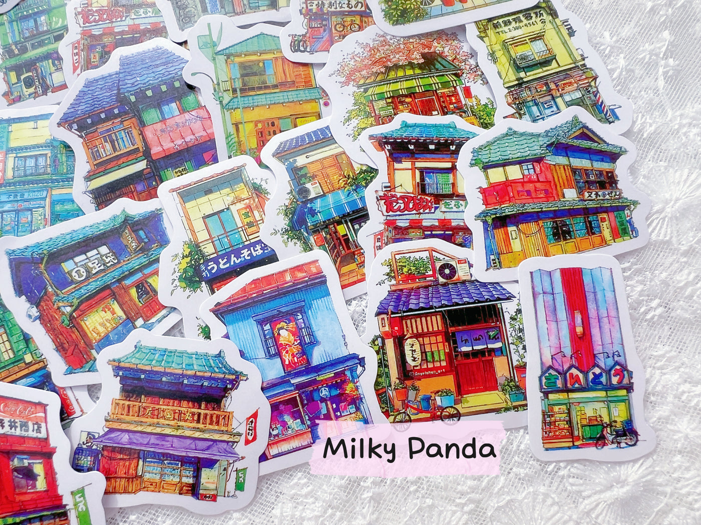 Japanese Store Vinyl Stickers