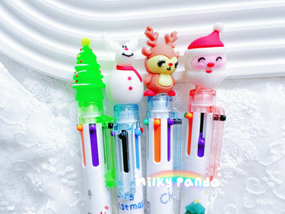 6 in 1 Christmas Pen