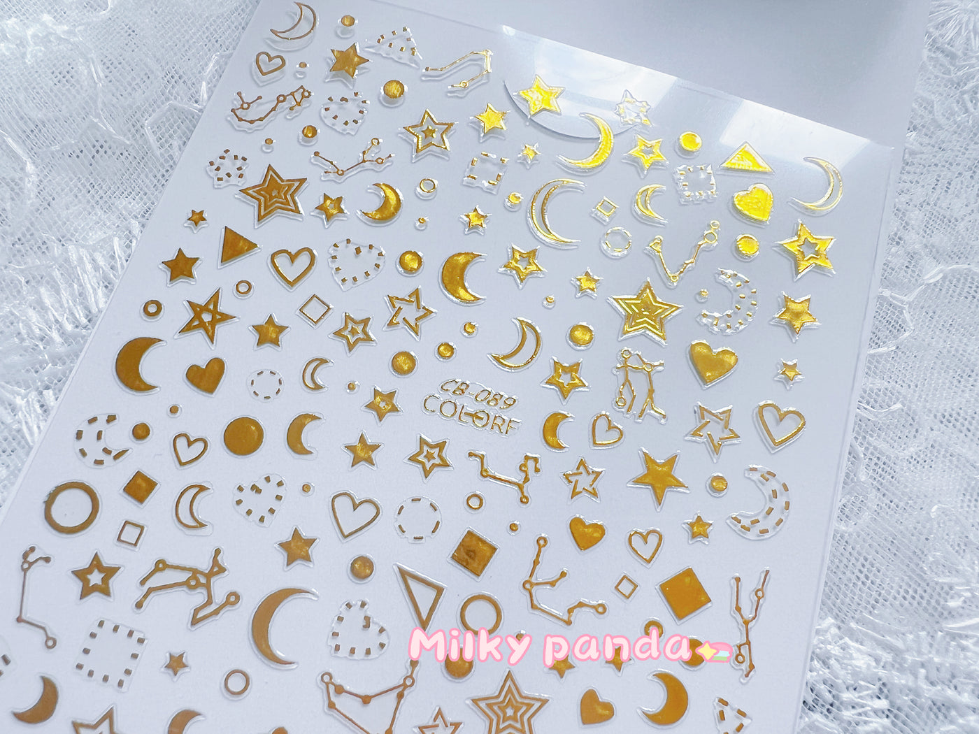 Moon Star Nail Sticker