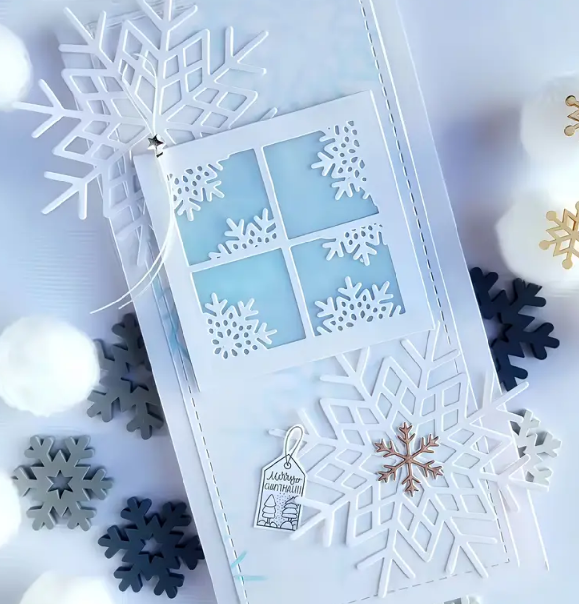 Snowflakes Window Cutting Die