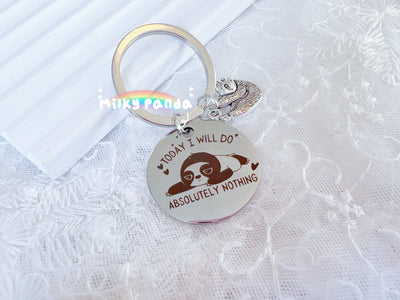 Sloth Keyring