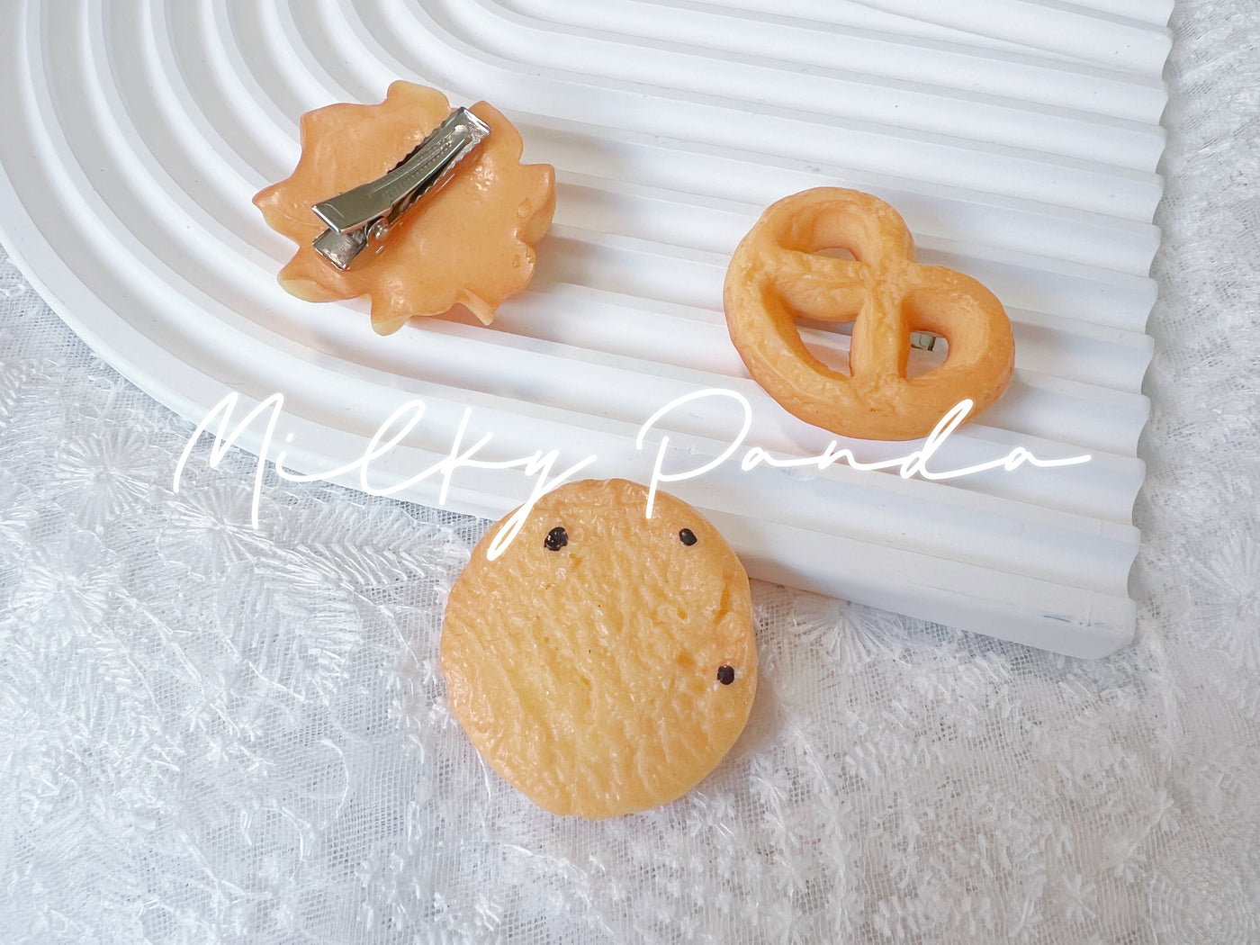 Cookie Hair Clip
