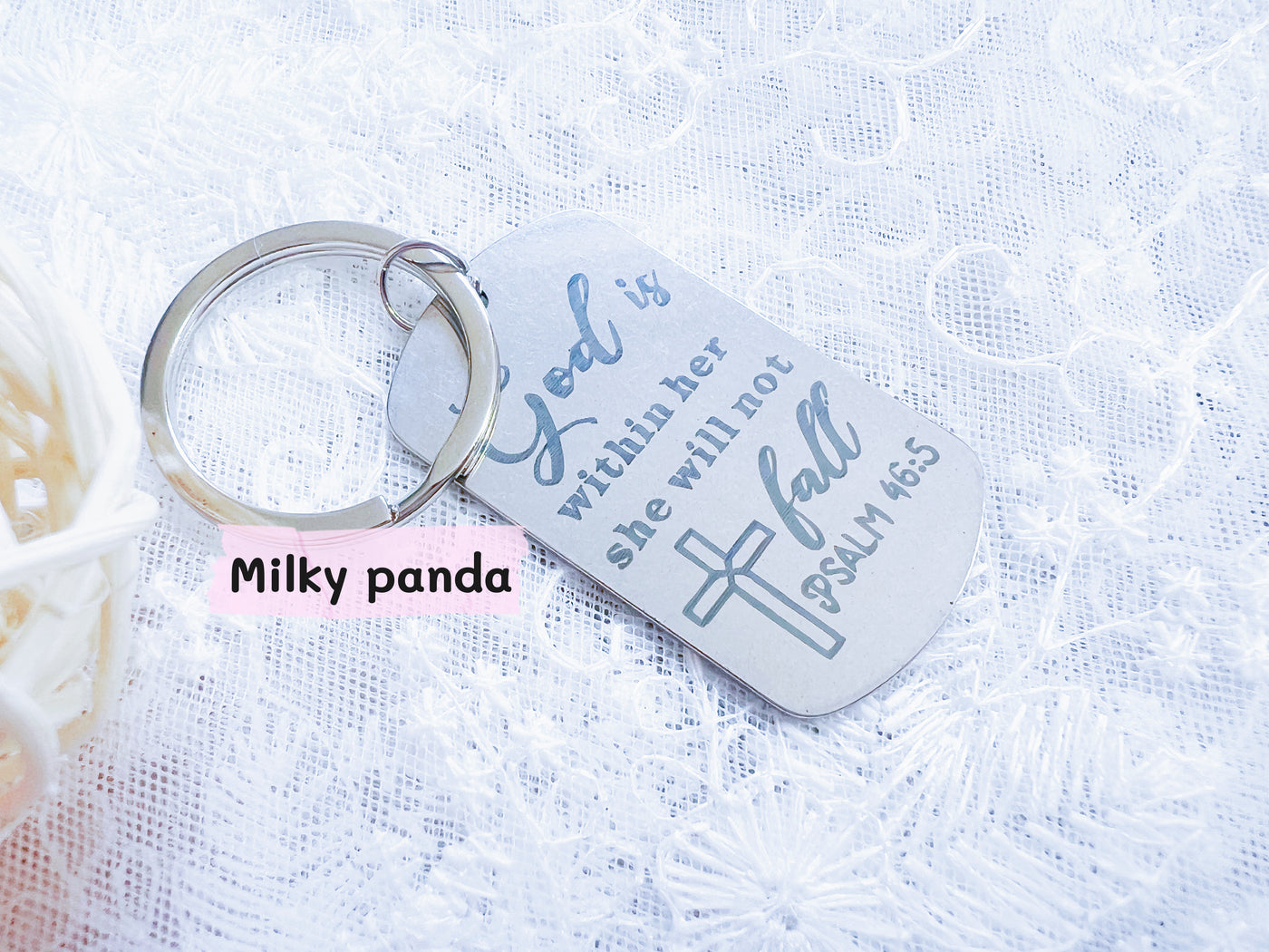 Bible Verse Keyring