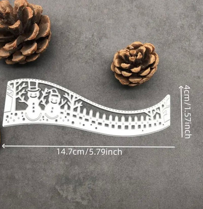 Snowman Cutting Die