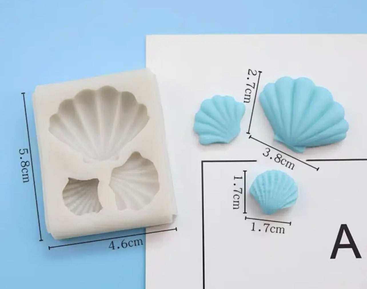 Shell Fondant Mould