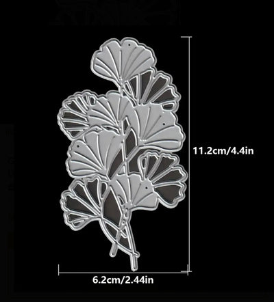 Ginkgo Biloba Flower Cutting Die