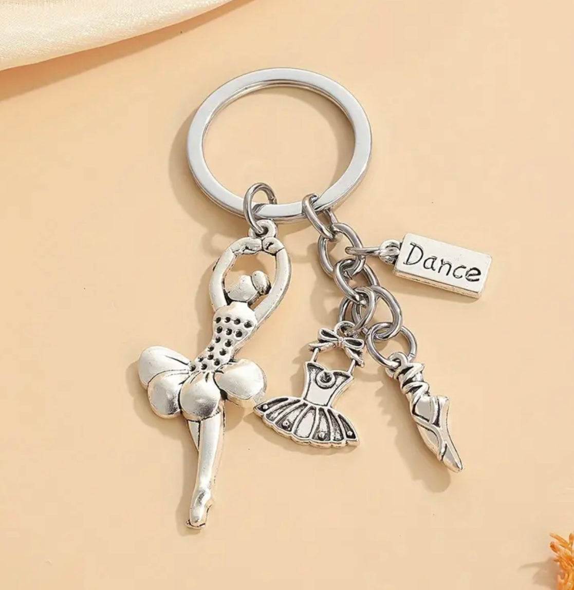 Ballet Dance Keyring