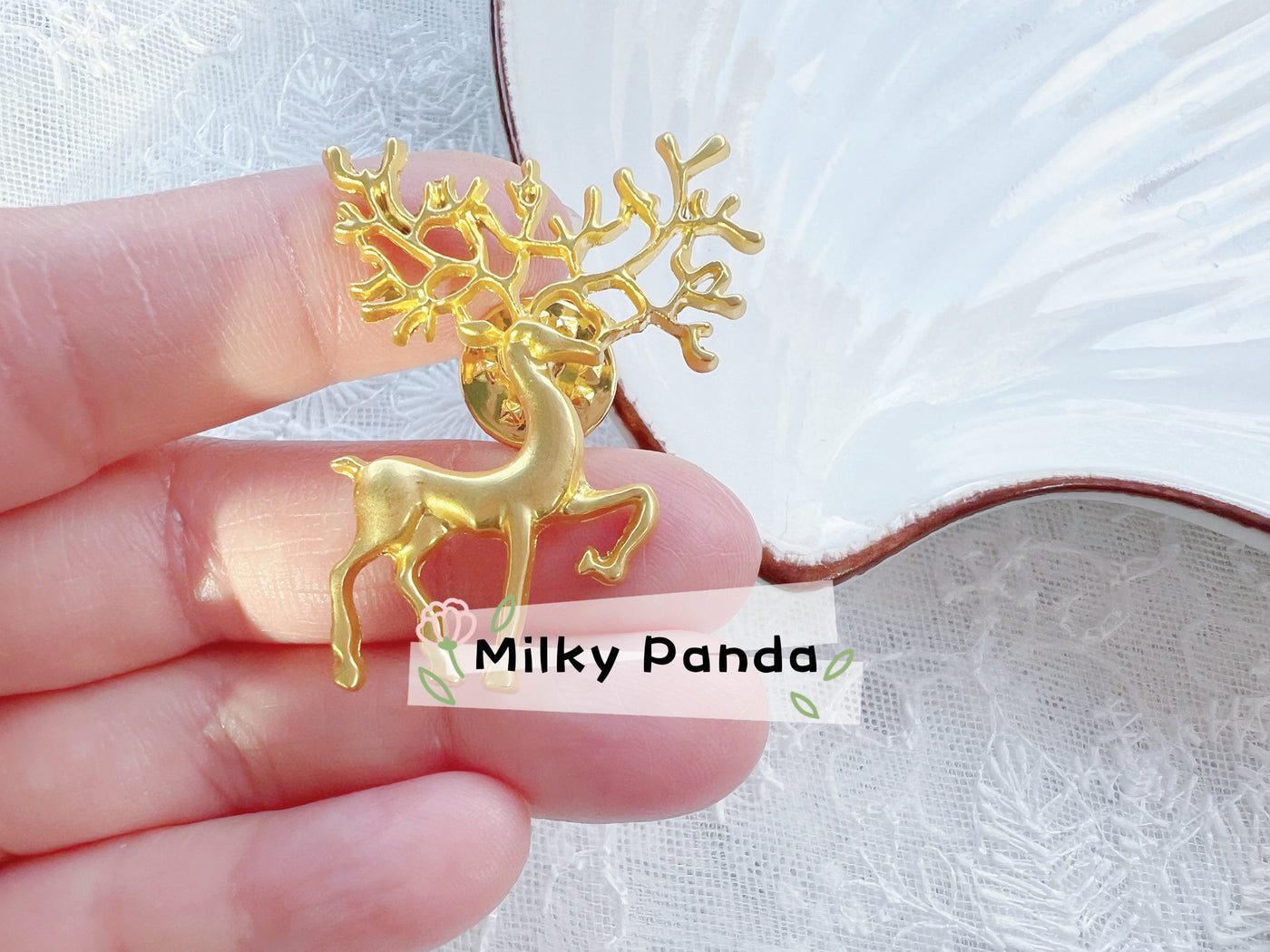 Reindeer Pin
