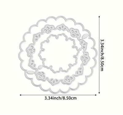 Flower Frame Cutting Die