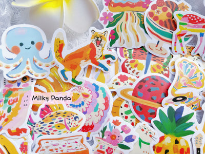 Cartoon Graffitti Vinyl Stickers