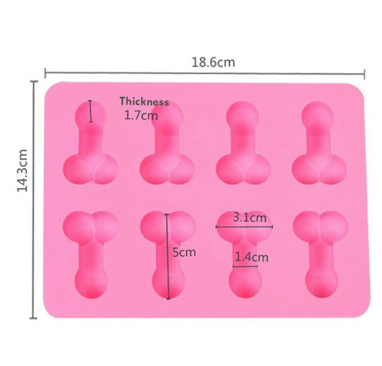 Penis Chocolate Mould