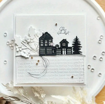 Street Houses Cutting Die